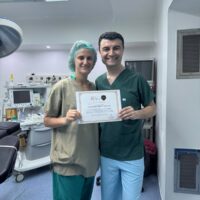Д-р Цветина Даскалова с сертификат за Fellowship in Cosmetic Gynecology